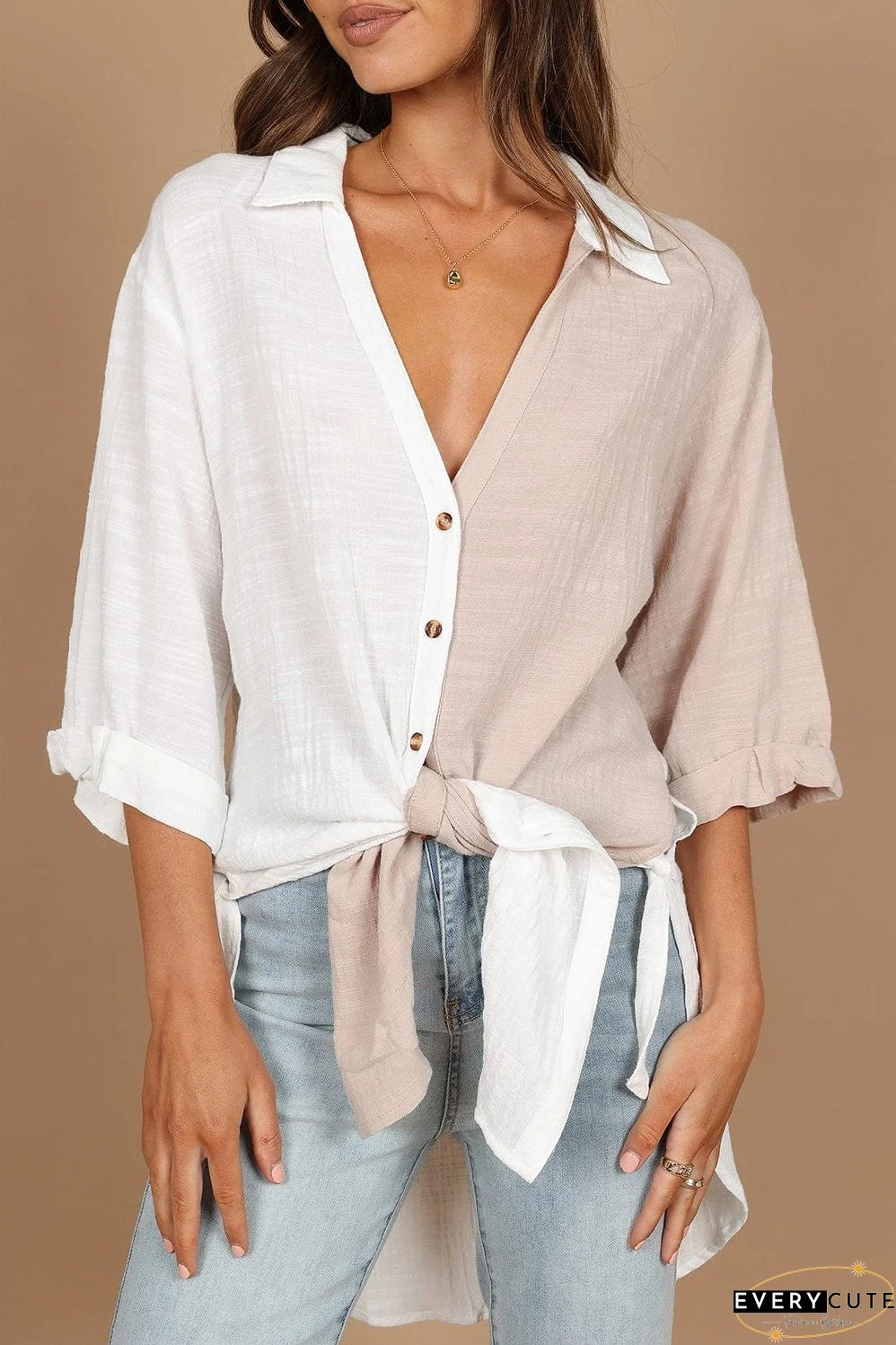 Elegant Cotton Linen Top
