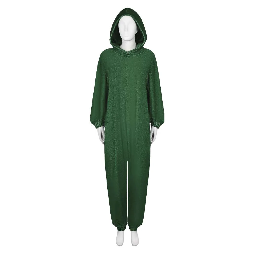 Anime Eren Yeager Wings of Liberty Green Sleepwear Outfits Cosplay Costume Halloween Carnival Suit-Coshduk
