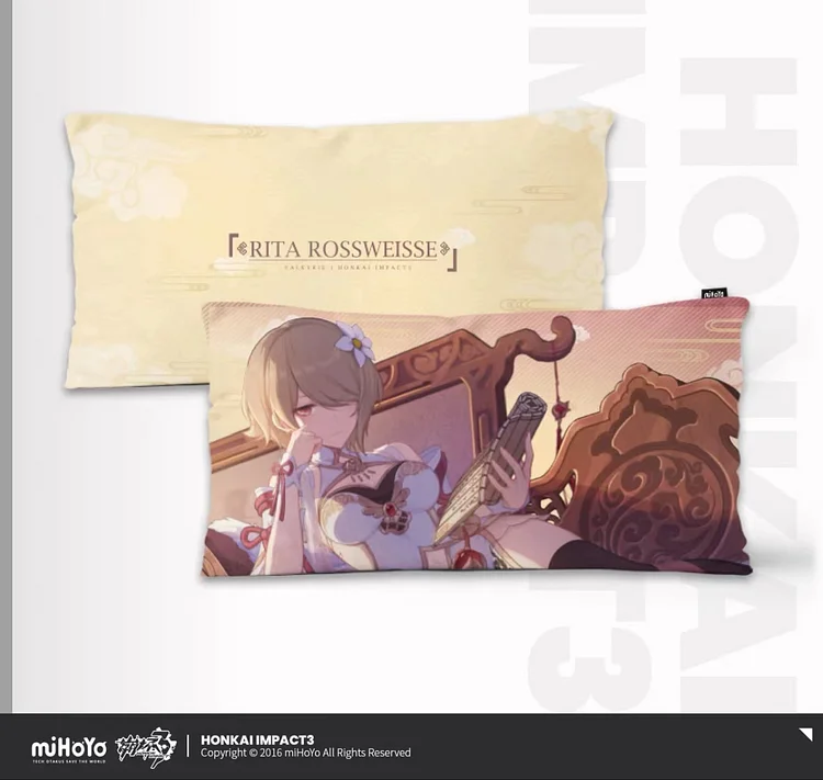 Rita Rossweisse & Raven Pillow [Original Honkai Official Merchandise]
