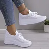 Gioiacombo&trade; Nuove scarpe casual traspiranti con zeppa da donna