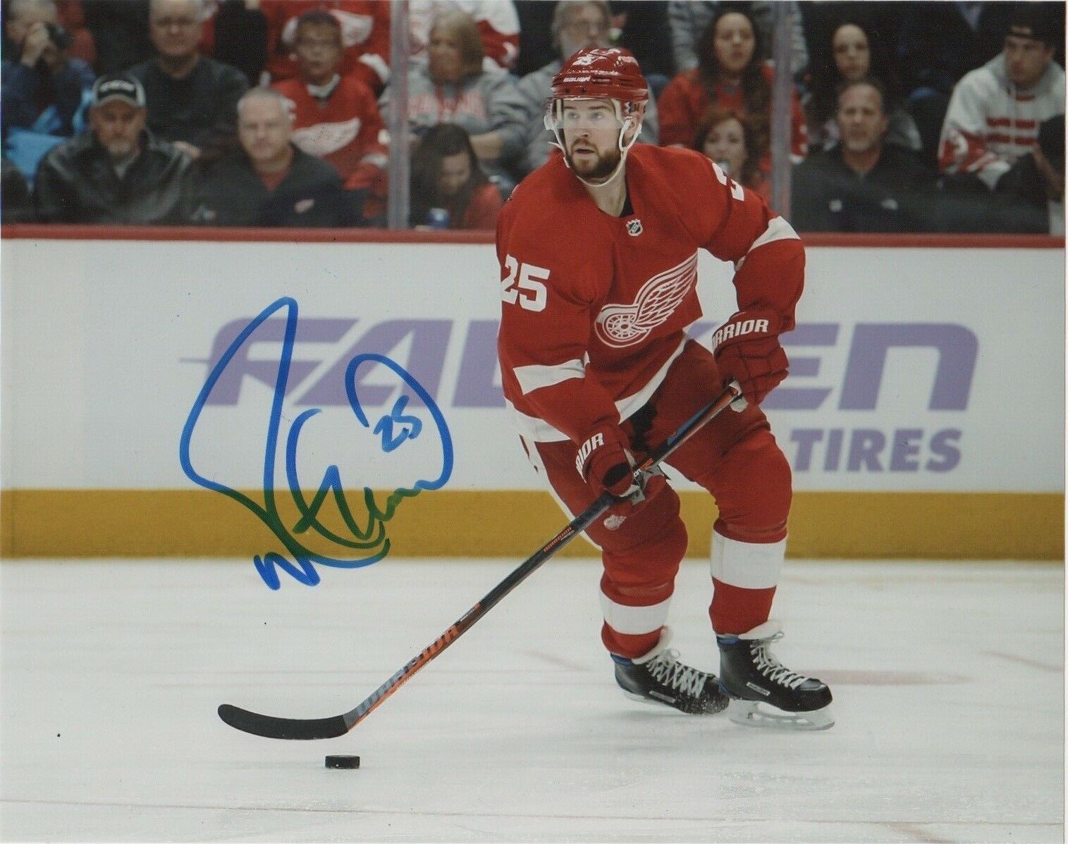 Detroit Red Wings Mike Green Signed Autographed 8x10 Photo Poster painting COA #2