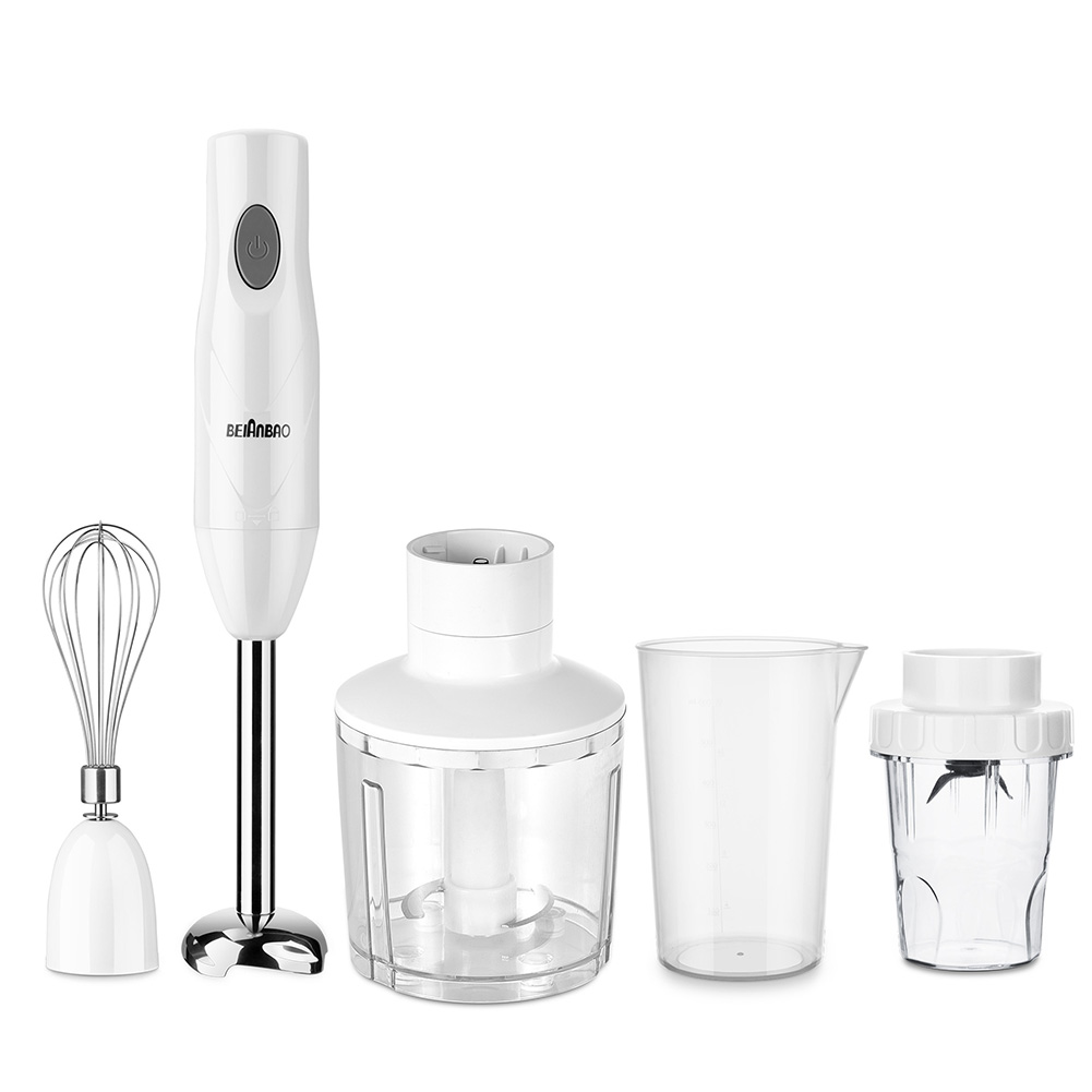 

4 in 1 Stainless Steel Immersion Electric Blender Food Mixer Kitchen Tools, 501 Original