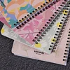 24PCS Elegant Floral Design A5 / A6 / A7 Girls Portable Writing Paper Notebooks Diary Meeting Stationery Gift