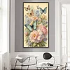 Diamond Painting-5D Full Round Drill Butterfly(70*40 CM)