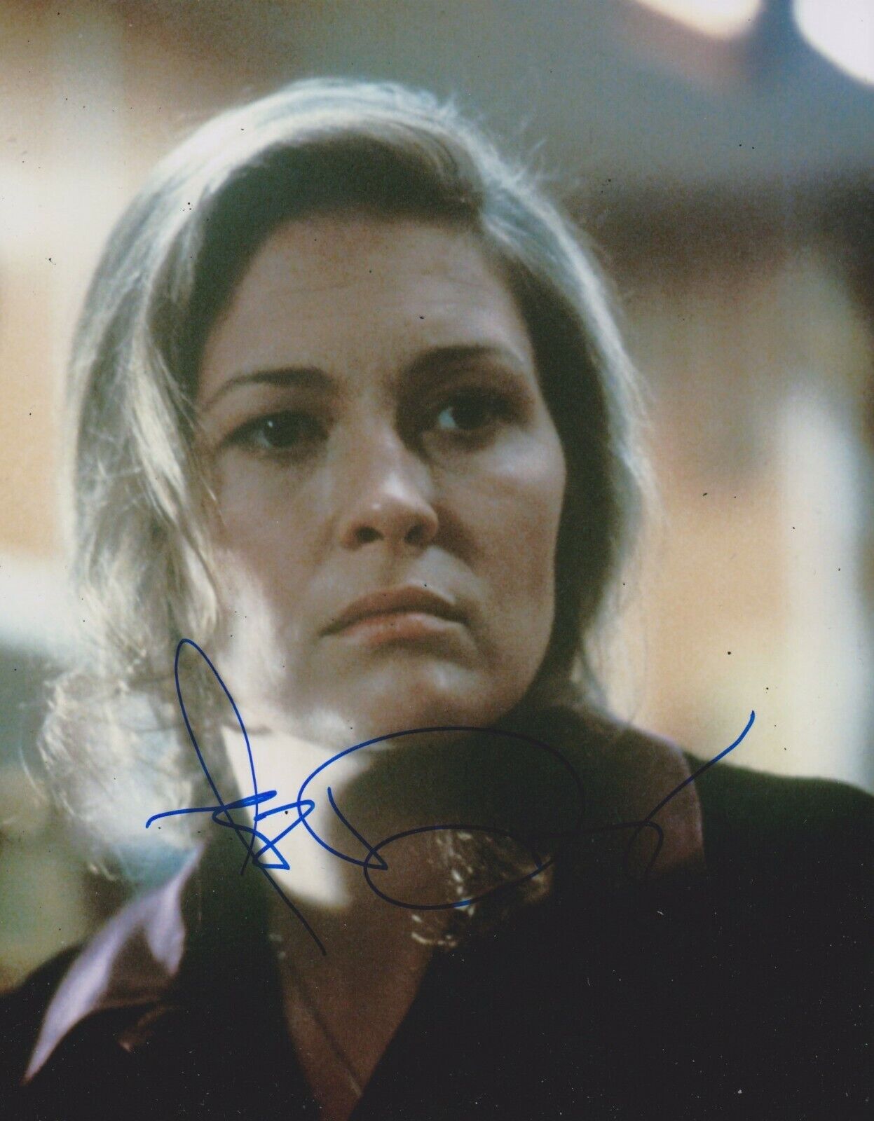 Faye Dunaway Signed Network 10x8 Photo Poster painting AFTAL