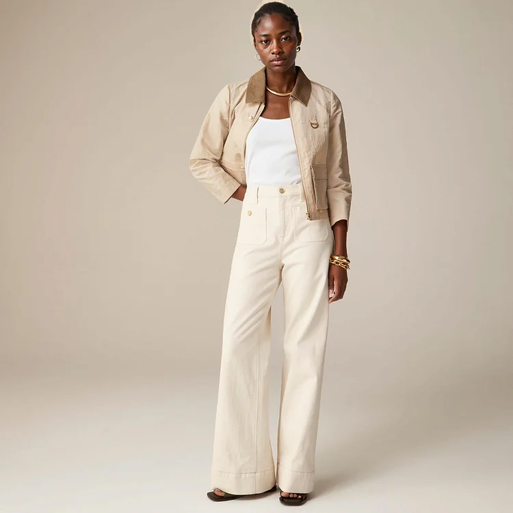 💝Tummy Control Sailor Wide Leg Trouser(Buy 2 Free Shipping)✨