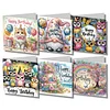 (US Only)6PCS DIY Birthday Wishes Diamond Art Greeting Cards Congratulations Cards & Gift