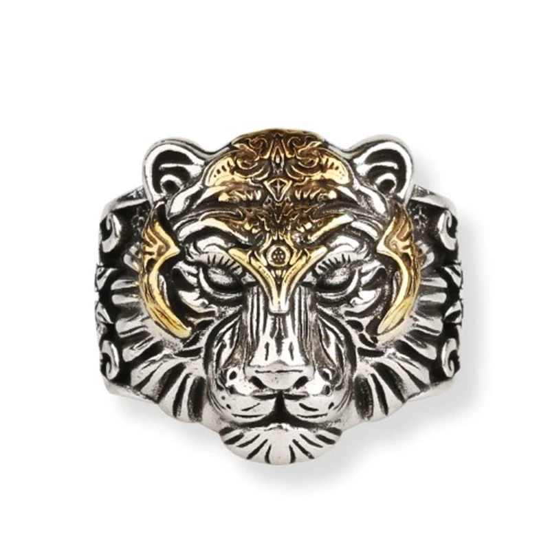 Men's vintage open ring