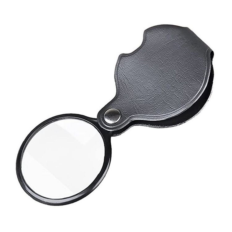 5X Letter Mini Pocket Magnifier Monocle Foldable Reading Magnifying Glass