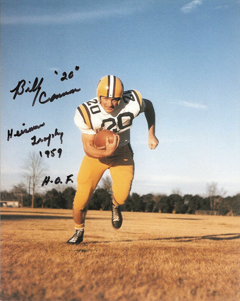 Billy Cannon Autographed Signed 8x10 Photo Poster painting ( LSU Tigers ) REPRINT