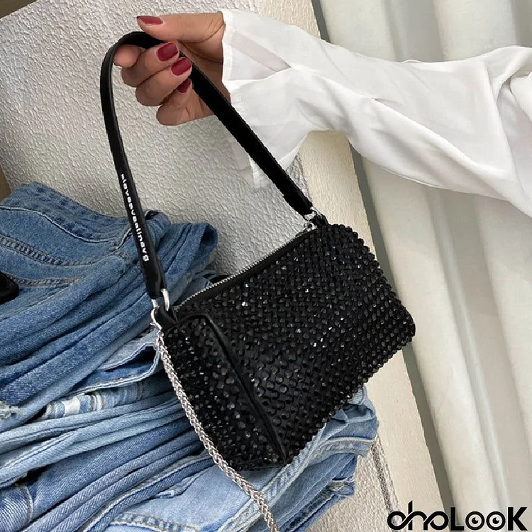 Casual Patchwork Chains Bags