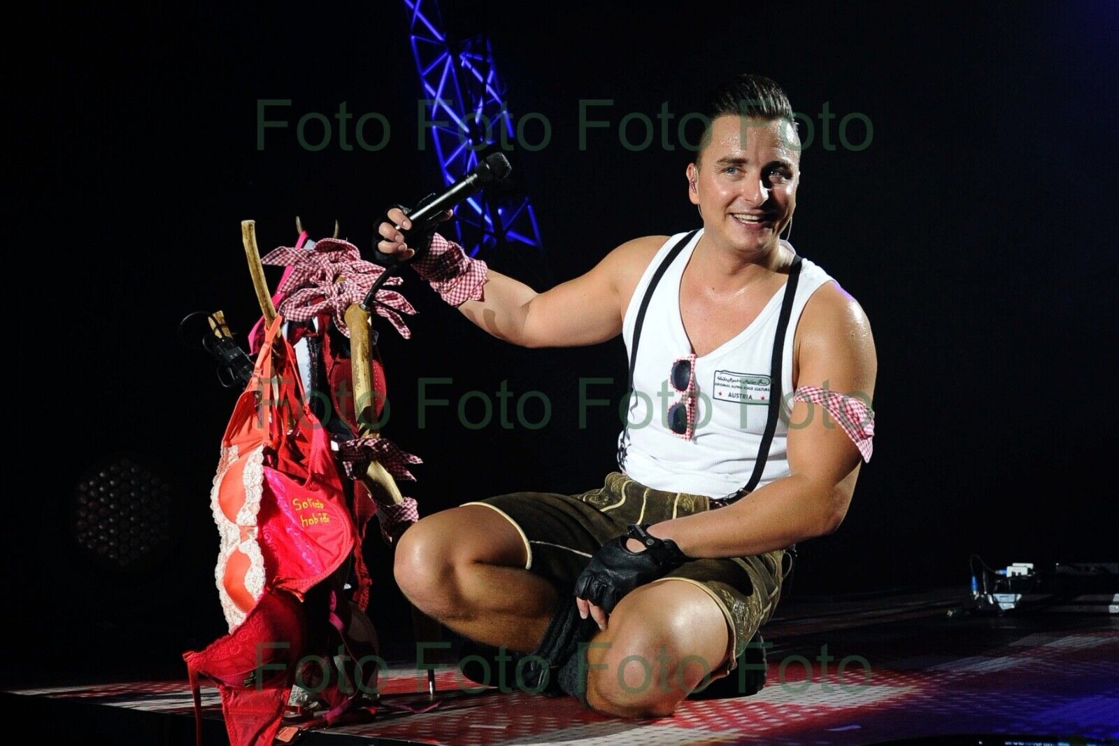 Andreas Gabalier Volks Musik Foto 20 x 30 cm ohne Autogramm (Be-10