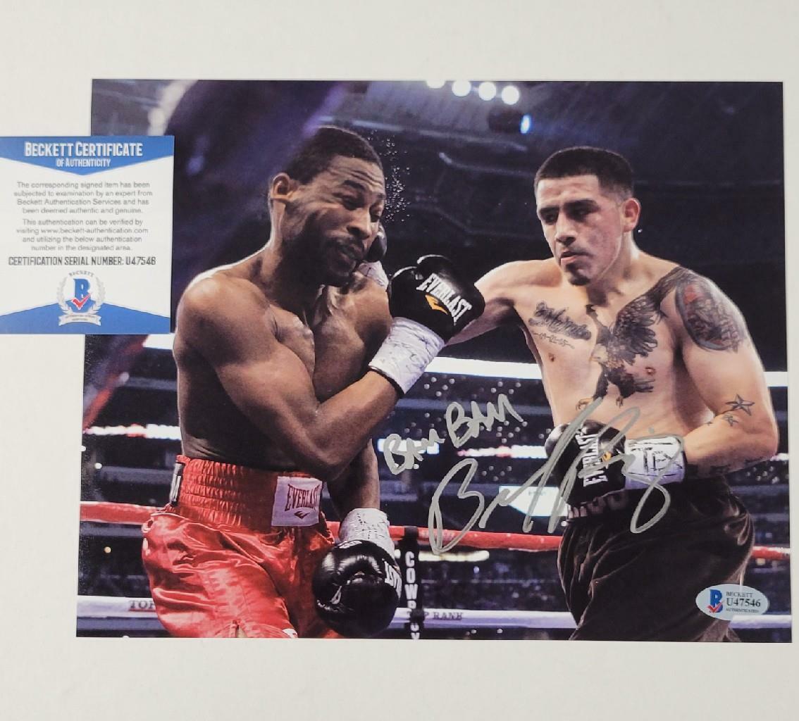 Brandon Rios signed Bam Bam