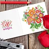 (US Only)12PCS DIY Diamond Painting Greeting Card Set Festival Pattern Congratulations
