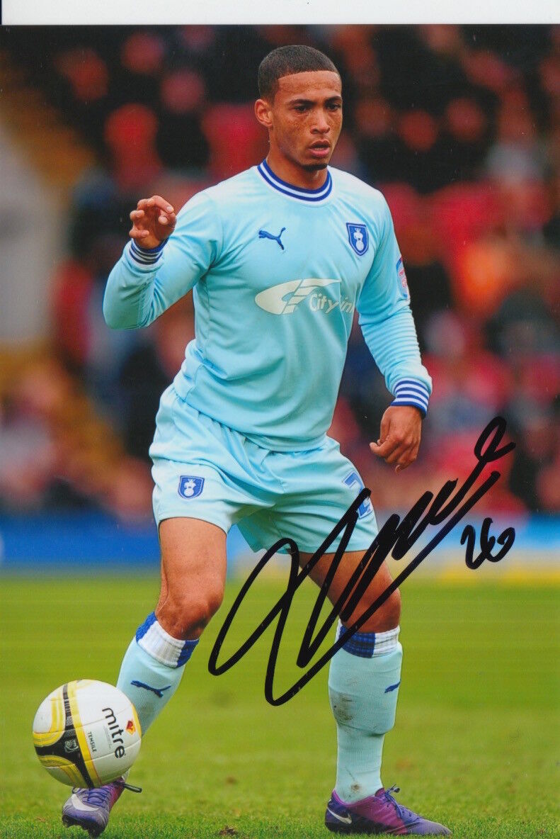 COVENTRY CITY HAND SIGNED JORDAN CLARKE 6X4 Photo Poster painting 3.