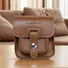 For Anbernic RG34XXSP Game Console Leather Storage Case Shockproof Carrying Bag