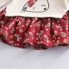 Autumn Spring Baby Kid Toddler Girl Faux-two Sets Dress