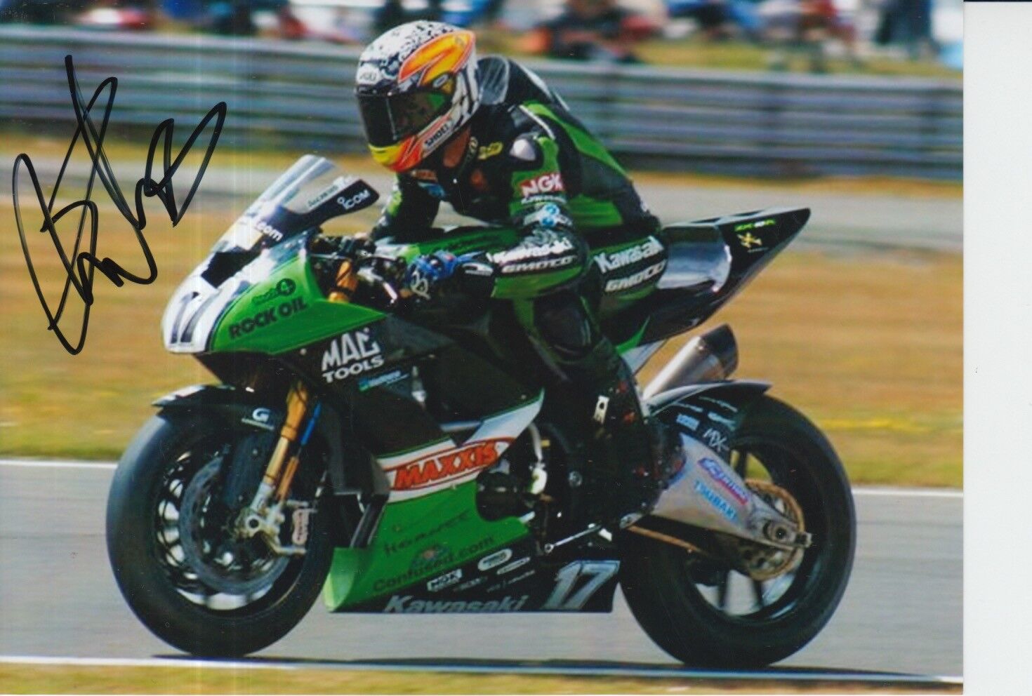 Simon Andrews Hand Signed 7x5 Photo Poster painting BSB, MotoGP, WSBK 1.