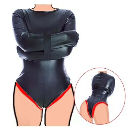pornhint Pornhint Mummy Restraint Bags Lingerie Straitjacket Binding Costumes Armbinder Couples Libido