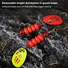 5pcs Metal Spoon Spinner Fishing Lure with Tackle Box Fishing Wobblers Hard Bait