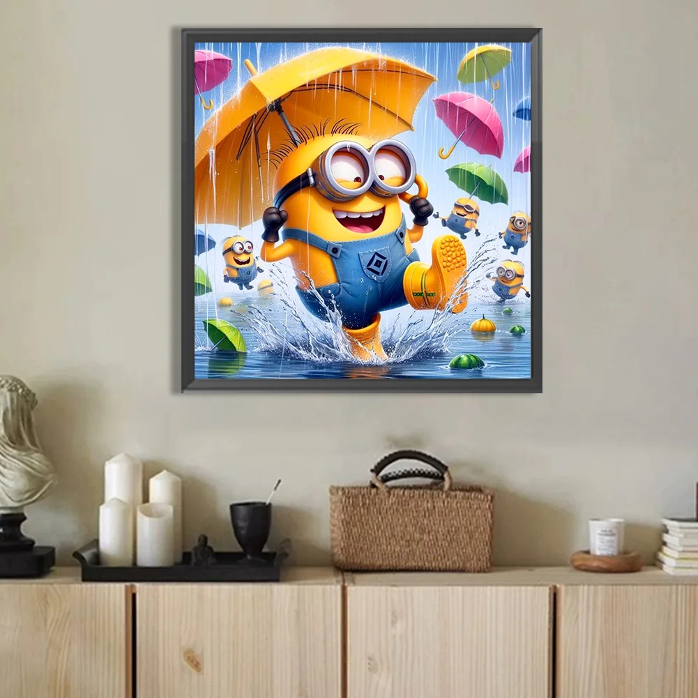 Diamond Painting - Full Round Drill - Minions(Canvas|40*40cm)