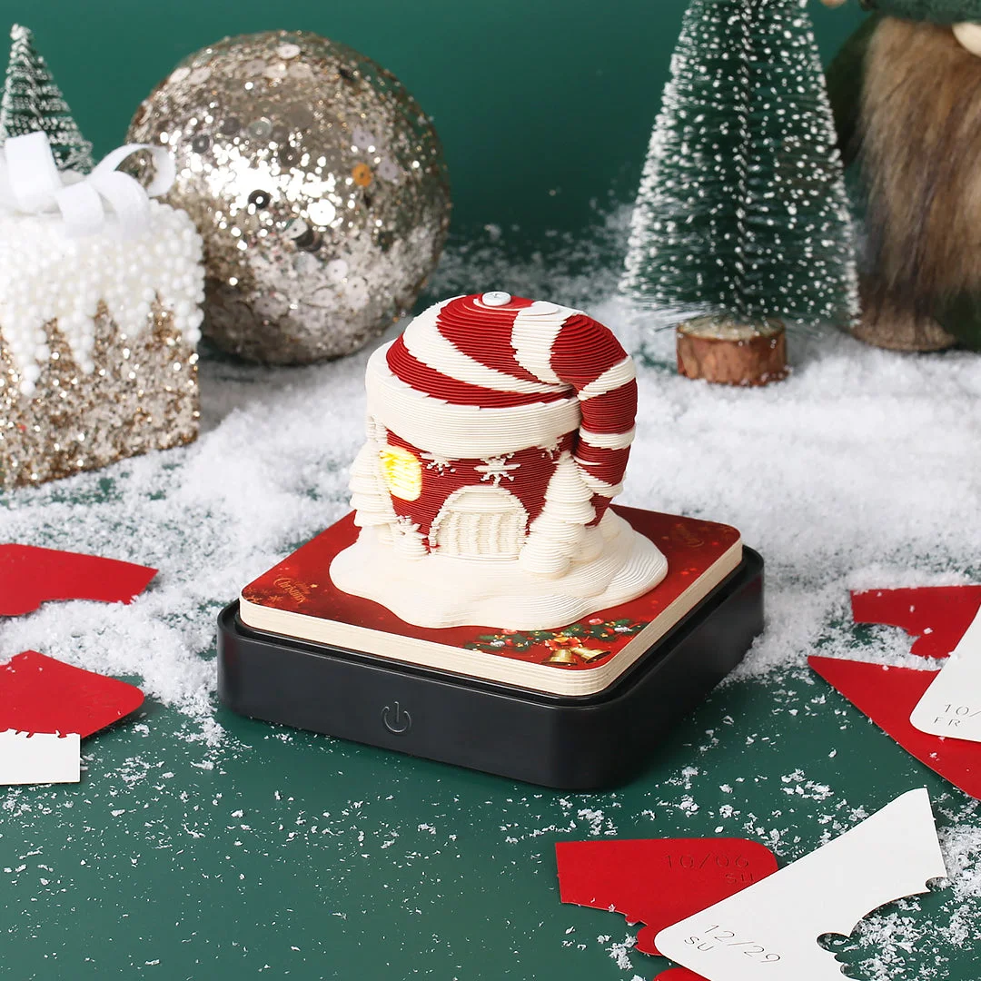 TimePiece Calendar Santa House