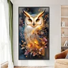 Diamond Painting-DIY Full Round Drill Owl(70*40 CM)