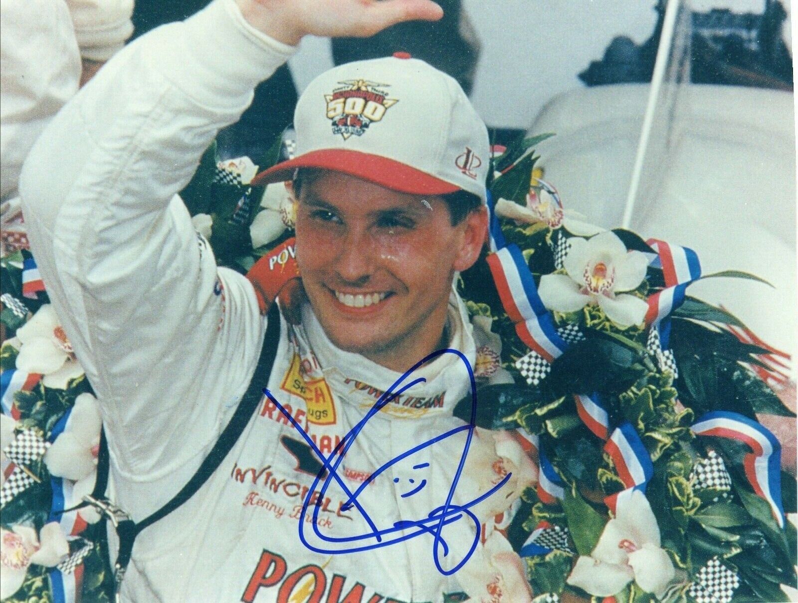 Kenny Brack Indy 500 Champ Signed Autographed 8x10 Glossy Photo Poster painting COA