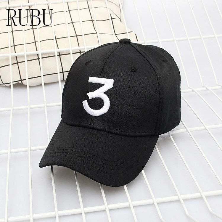 Hat winter men women baseball hat digital embroidery  solid color trendy couple bend cap baseball cap Simple concise hat