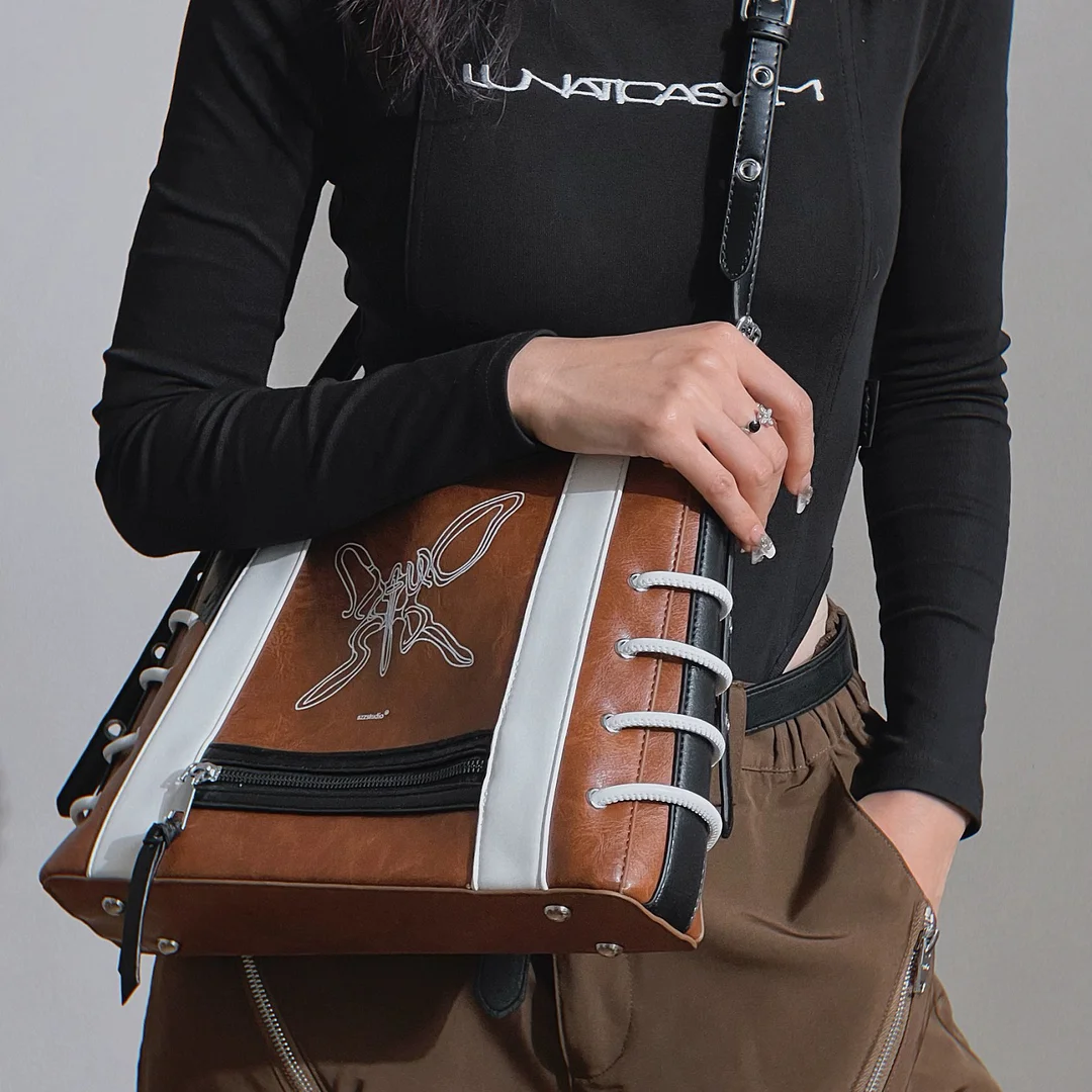 Danccia INCITY “Embroidered Butterfly-B” CROSSBODY BAG