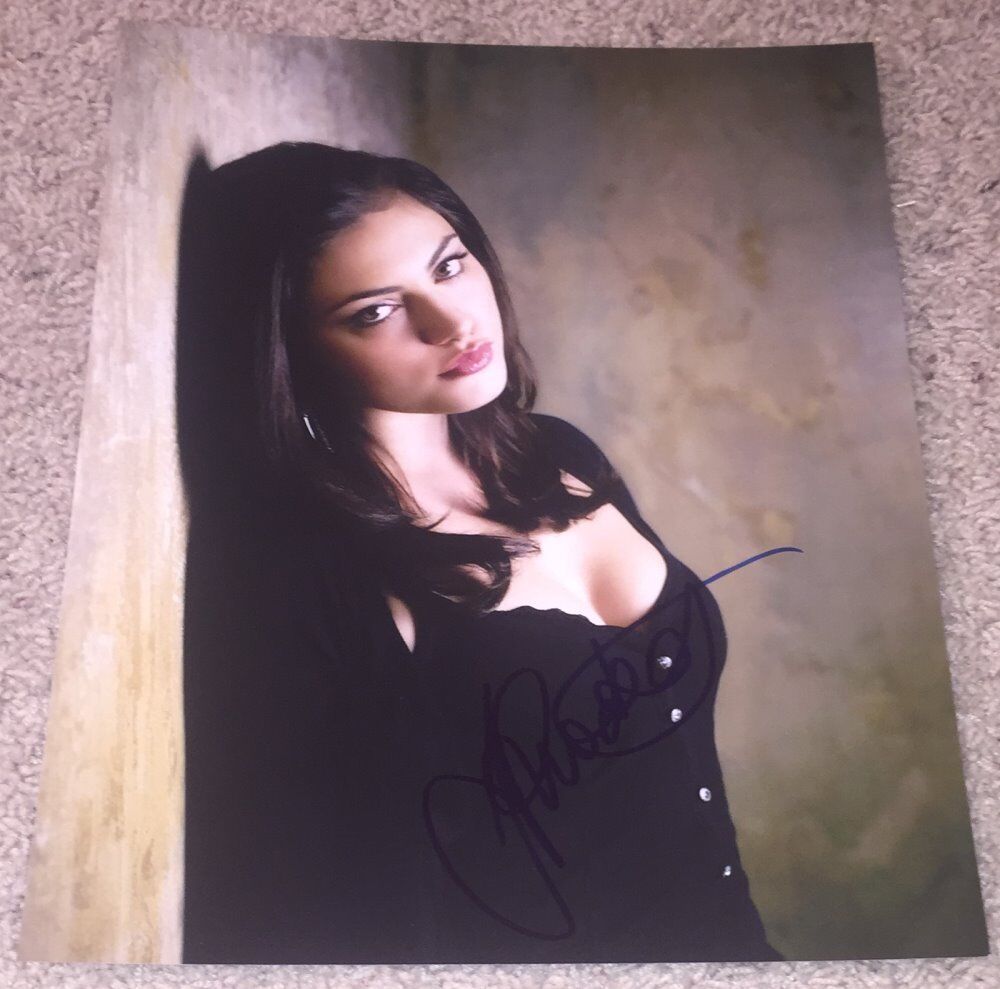 PHOEBE TONKIN SIGNED AUTOGRAPH THE VAMPIRE DIARIES 11x14 Photo Poster painting F w/EXACT PROOF