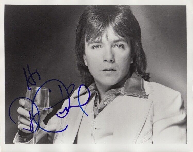 David Cassidy vintage originial signed 8x10 Photo Poster painting In-person