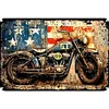 [US Local Warehouse]4PCS Motorcycle - Vintage Metal Signs Set - 30*40cm