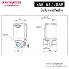 Original SMC VX220AA Solenoid Valve 24V 220V 1/4" BSP Direct 2 Way Post For Air Single Unit Fiber Laser Cutting Machine Parts