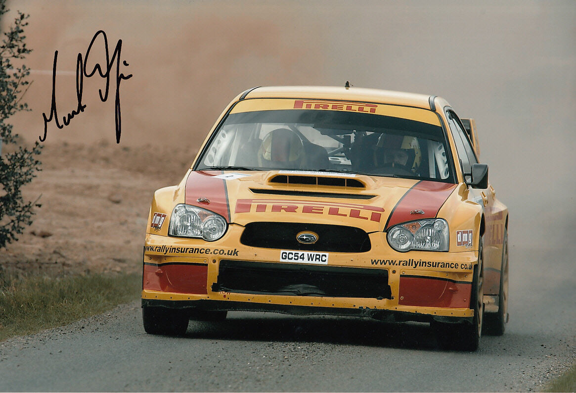 Mark Higgins Hand Signed Subaru Photo Poster painting 12x8 3.