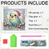 Diamond Painting - Partial Special Shaped Drill - Winter Parrot(Canvas|30*30cm)