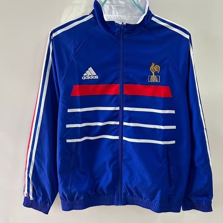 1998 France Windbreaker Home Football Jacket