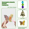 DIY Diamond Painting Double-Sided Hummingbird Butterfly Suncatchers Hanging Ornaments Wind Chimes Kits for Home & Garden Decor