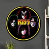Kiss - Round Vintage Metal Signs - 30*30cm - Music