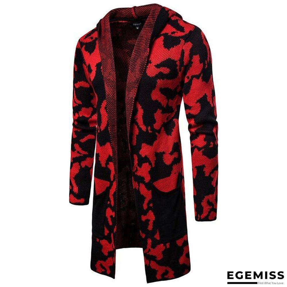 Men Casual Sweater Cardigan Men Winter Hooded Neck Quality Knitted Brand Male Sweaters large size | EGEMISS