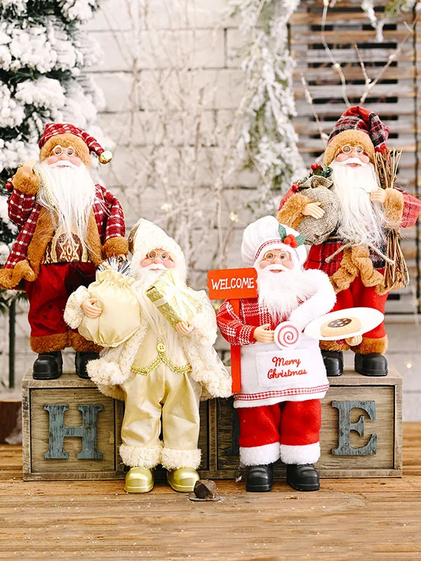 Christmas Creative Hand-Made Santa Claus Doll