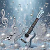 Guitar-11CT Stamped Cross Stitch 40*40cm/15.75*15.75in