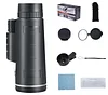 40x60 Adult High Definition Monocular, High Power BAK-4 Prism and FMC Lens Monocular for Smartphone, Suitable for Bird Watching/Wildlife/Hunting/Hiking..