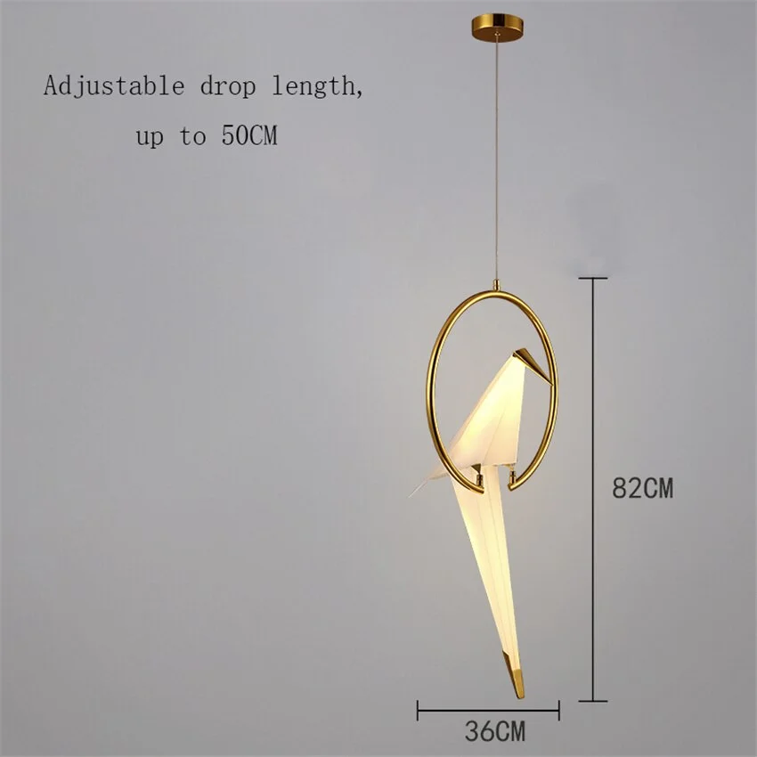 Nordic Led Pendant Lights Bird Lamp Art Home Deco Pendant Lamp Living Room Restaurant Kitchen Hanging Lamp Modern Light Fixtures