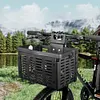 Foldable Bicycle Basket Detachable Handlebar Basket Handlebar Front Storage Rack