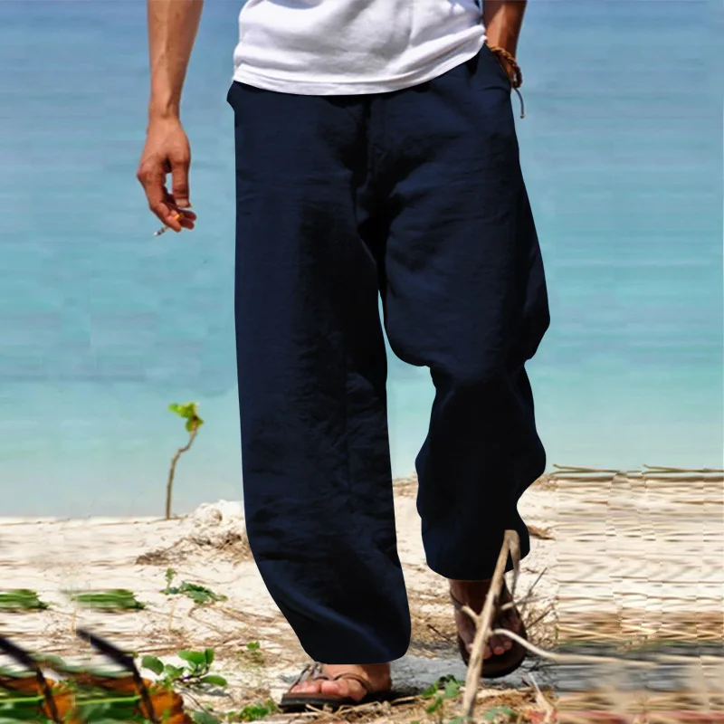 Cotton And Linen Pants-inspireuse