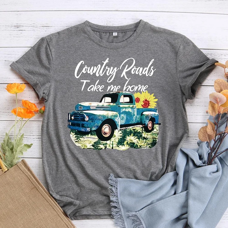 ANB - Country roads take me home Retro Tee -04885