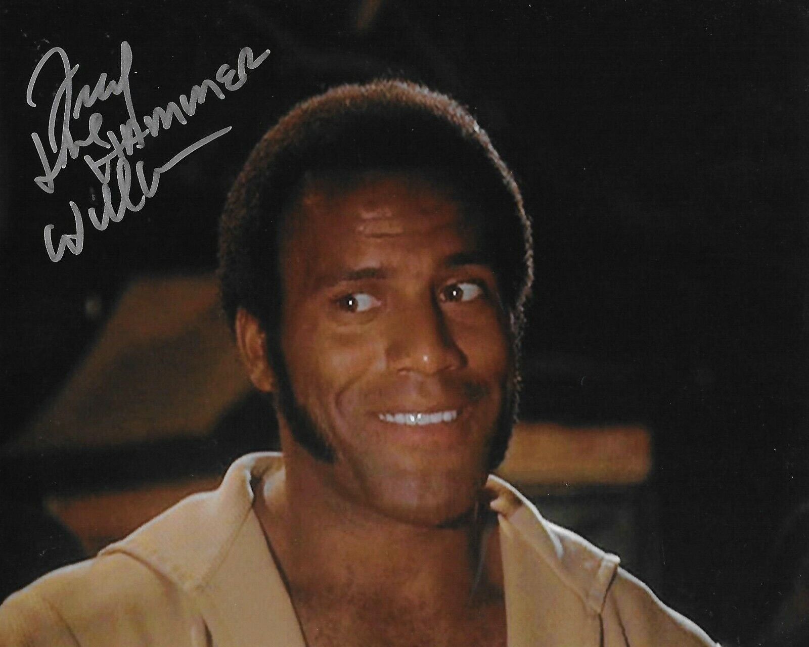 Fred Williamson Original Autographed 8X10 Photo Poster painting #5