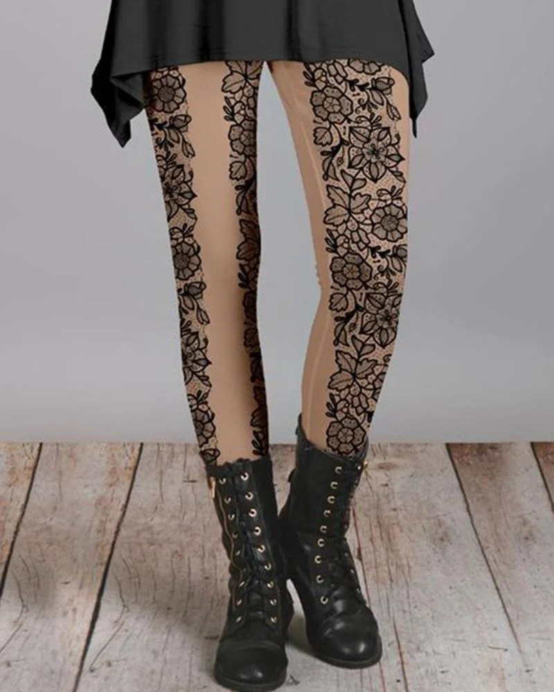 Women's Casual Printed Pants04