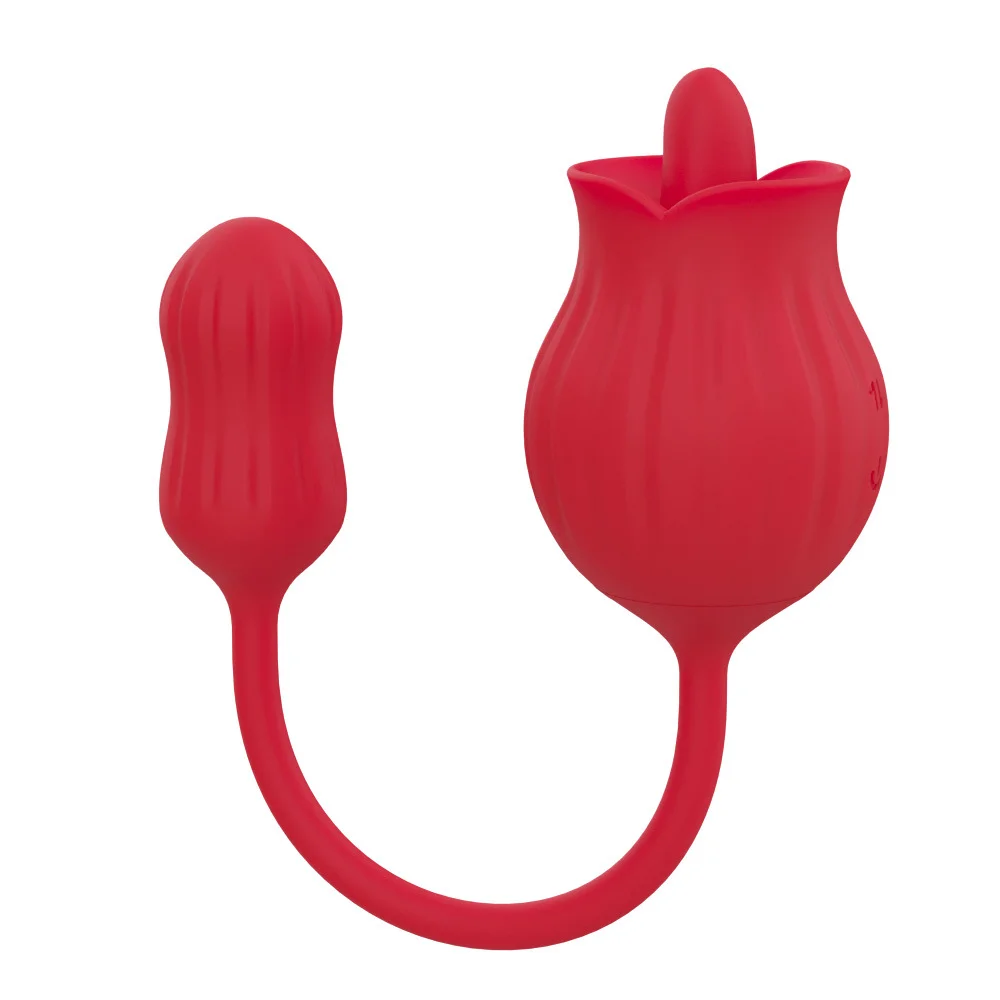 Tongue-licking Rose Toy With Vibrating Egg Rosetoy Official